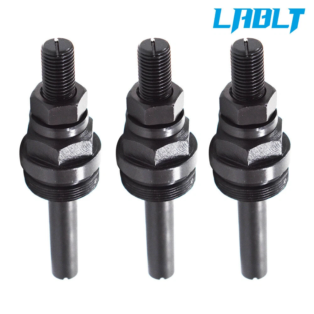 3 Pack Adjustable 5C Stop Collet for CNC Lathes and Mills