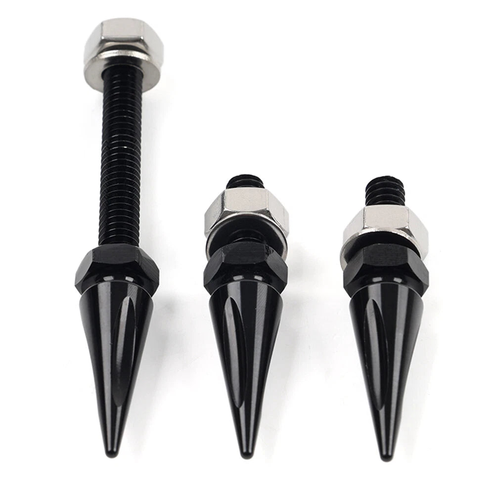 Black Windshield Spike Bolts for Harley Street Glide Electra Tri Glide (2014–2023)