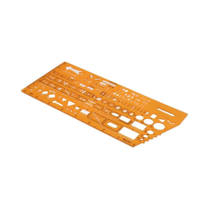 Translucent Template Ruler for Architects and Designers