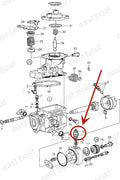 12V Stop Solenoid 876614 844187 for Volvo Penta Fuel Injection Pump (N/A)