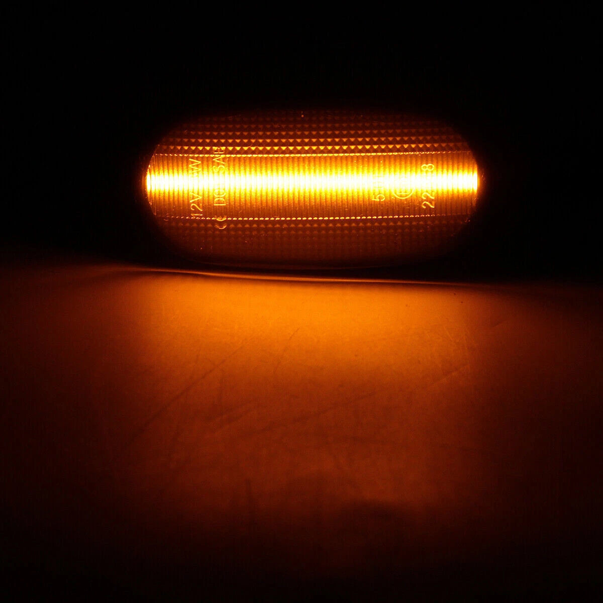LED Smoked Side Marker Lights for Mitsubishi Galant Lancer Mirage (1992–2005)