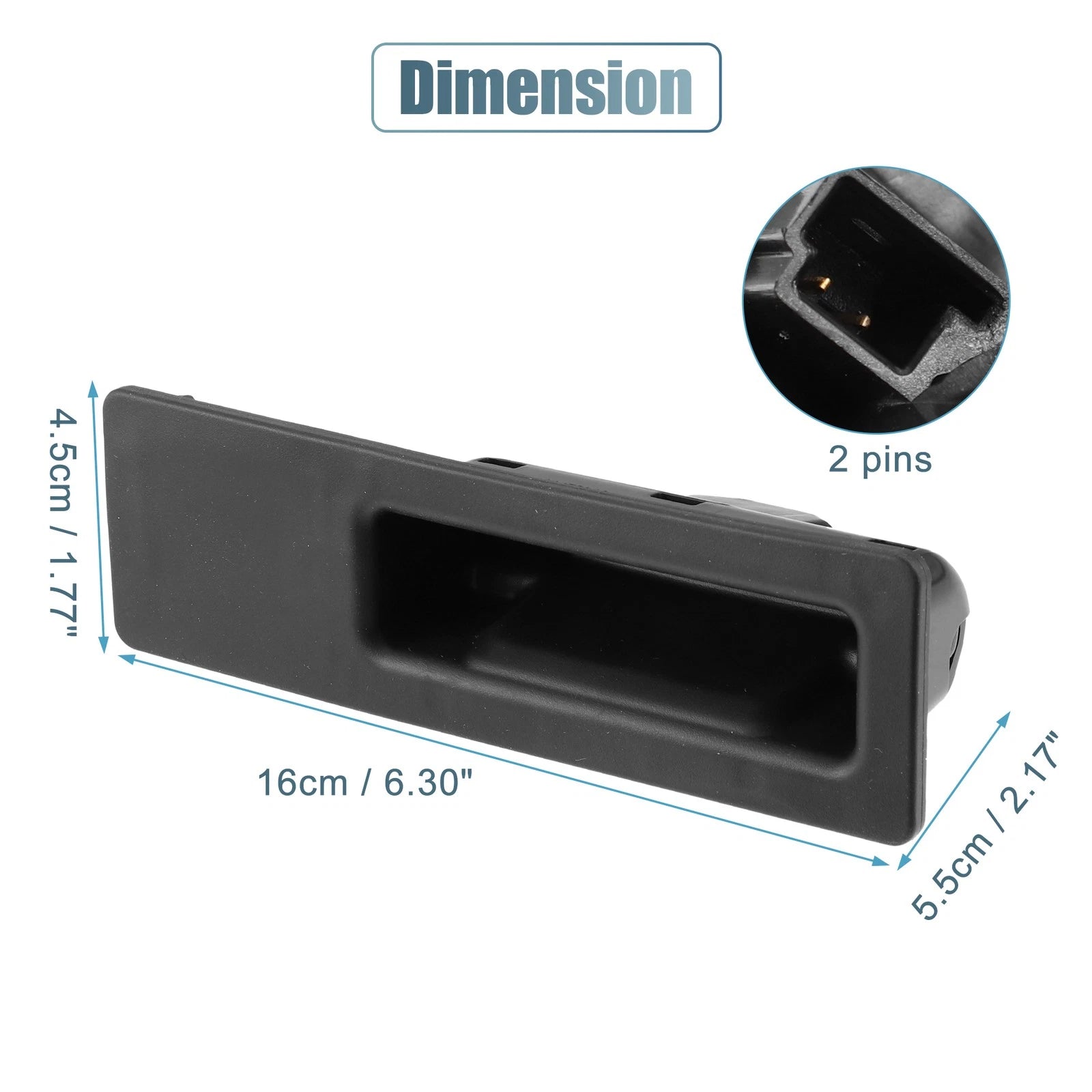 Trunk Tailgate Release Switch Rear for BMW X3 (2018–2025)