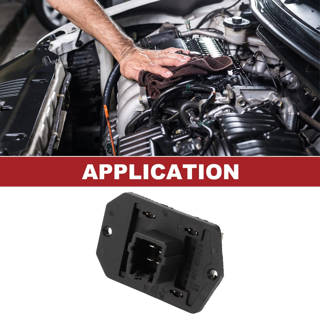 HVAC Blower Motor Resistor Replacement for Toyota Highlander (2001–2003)