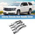 Exterior Door Handle Covers Set Replacement for Chevrolet Silverado 1500 (2007–2013)