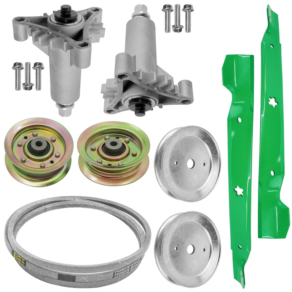 Deck Spindle Blade Belt Pulley Rebuild Kit for Craftsman DYT4000 (2004–2011)