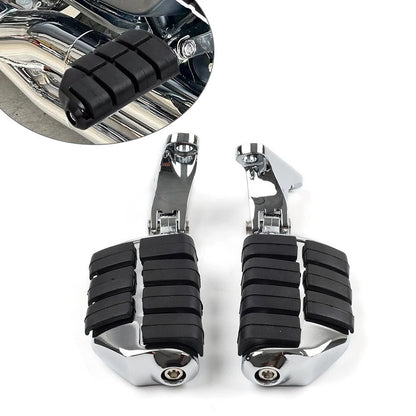 1Pair Rear Passenger Footpeg Mount Bracket For Harley Electra Street Glide 1993+