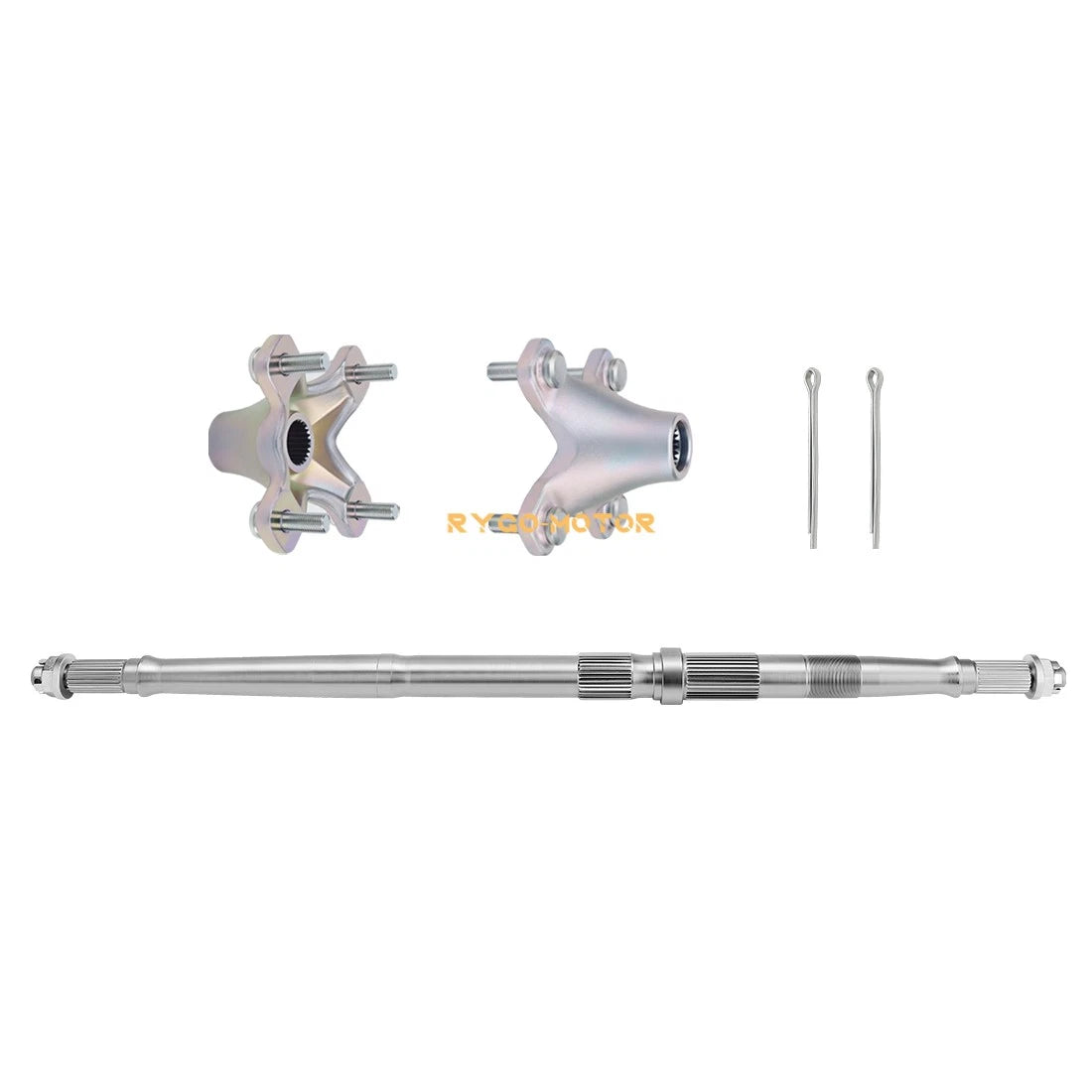 Rear Wheel Axle & Hubs for Honda TRX250X (2017–2020) TRX250EX (2001–2008)