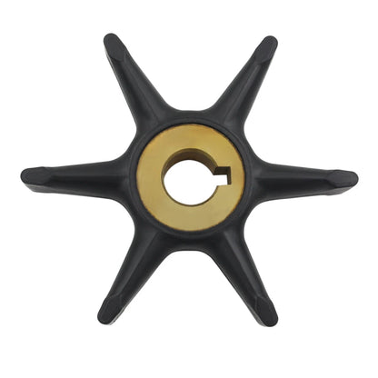 Outboard Water Pump Impeller w/Key for Johnson Evinrude 3-7.5HP (1970-1990)