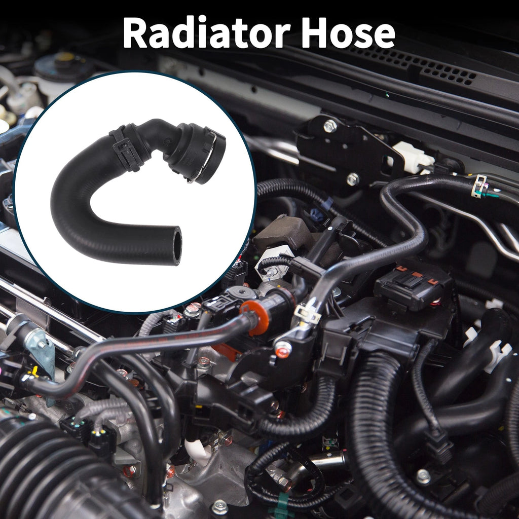 Radiator Hose Coolant Pipe Replacement for Audi Q7 (2015–2019) Rubber Black