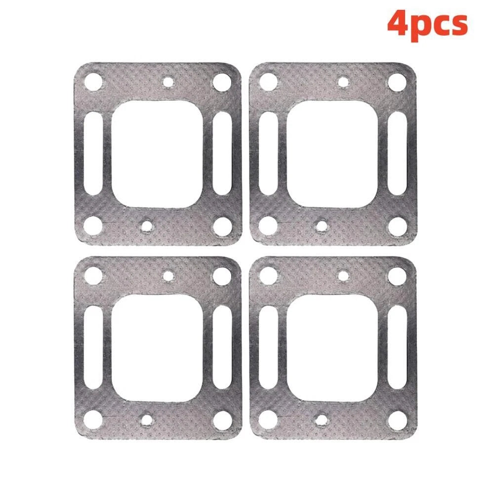 4X Exhaust Gasket Kit for Mercruiser V6 V8 (Compatible with 99208A1)