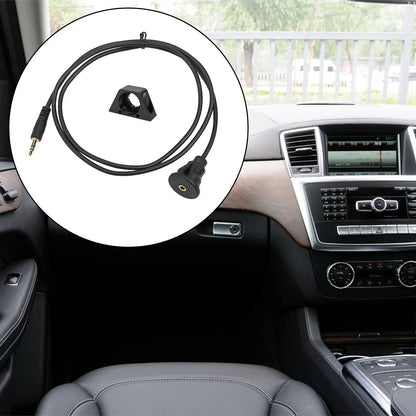 3.5mm AUX Audio Extension Cable for Car Dashboard Panel (2010–2023)