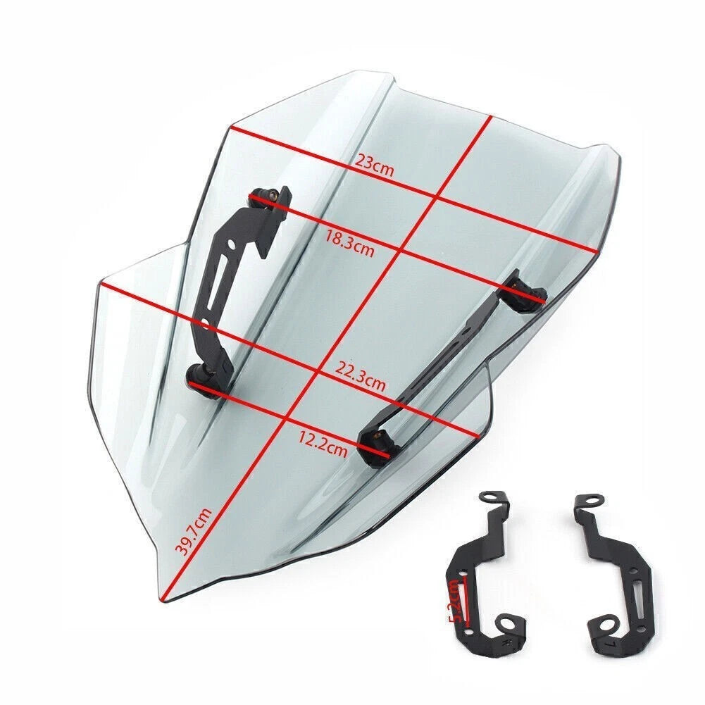 Front Windscreen Windshield Deflector for Kawasaki Z400 (2019–2021)