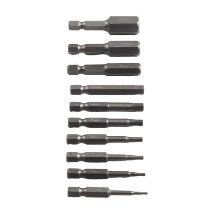 Magnetic Head Crew Driver Set of 10 (1.5-12mm) for Various Applications