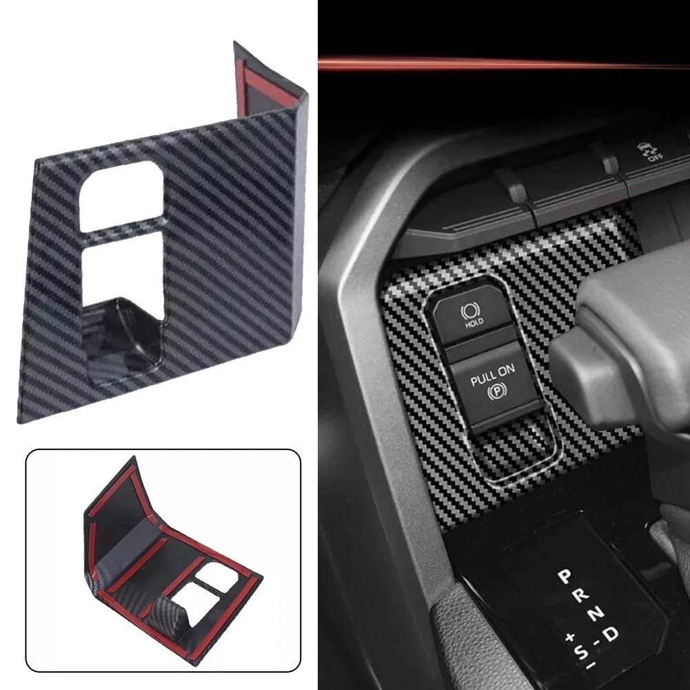 Carbon Composite Electronic Handbrake Switch Panel for Toyota