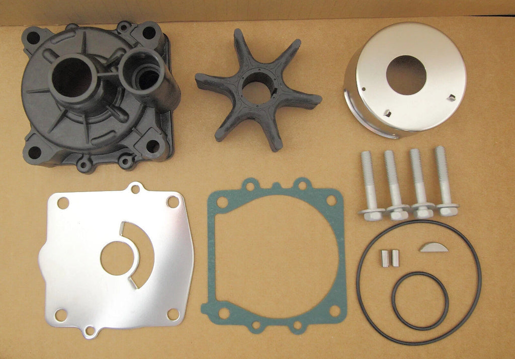 Water Pump Impeller Repair Kit for Yamaha 150 175 200 225 250 (Replaces 61A-W0078-A3)