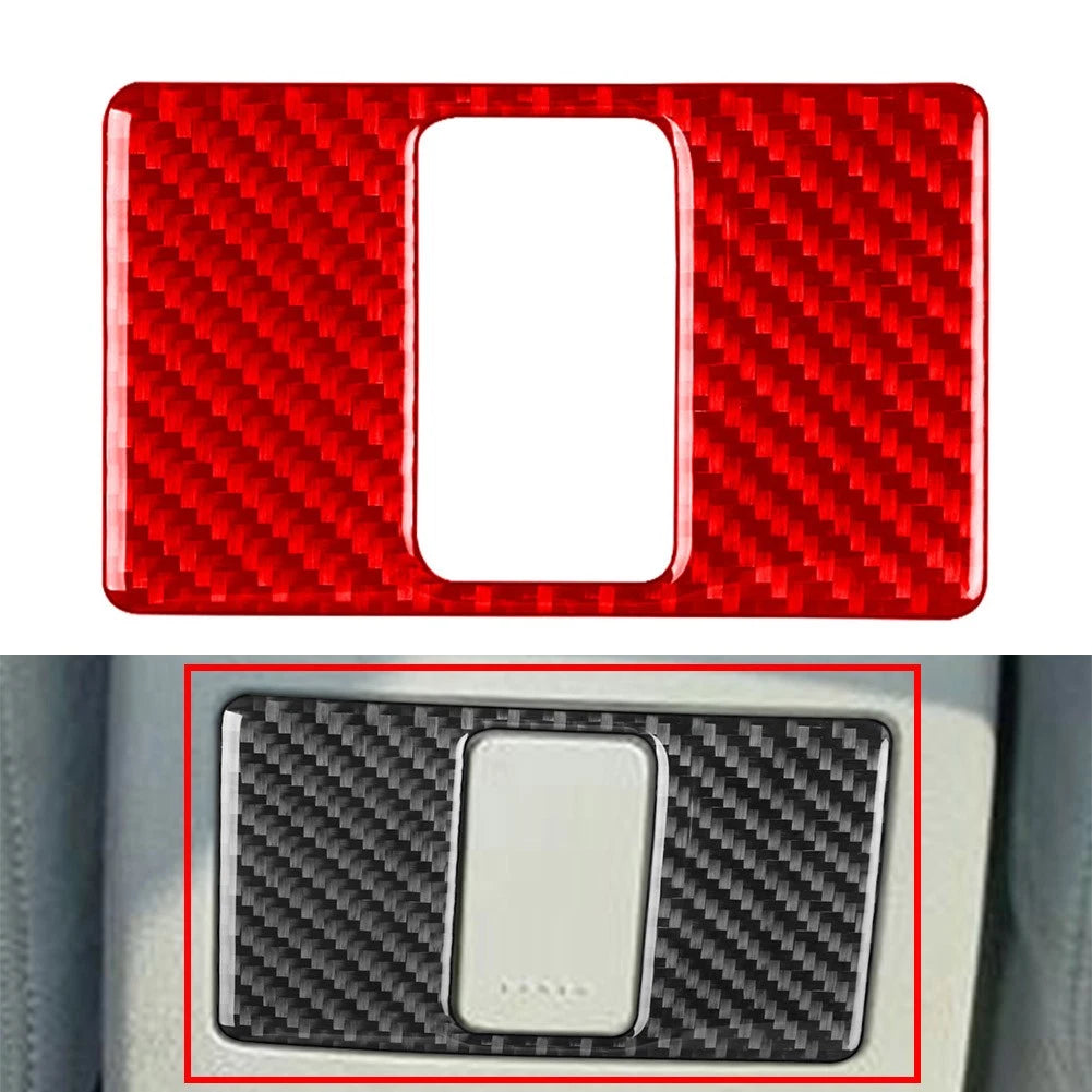 Rear Socket Panel Cover Trim for Volkswagen Passat B5 (2001–2005) Red