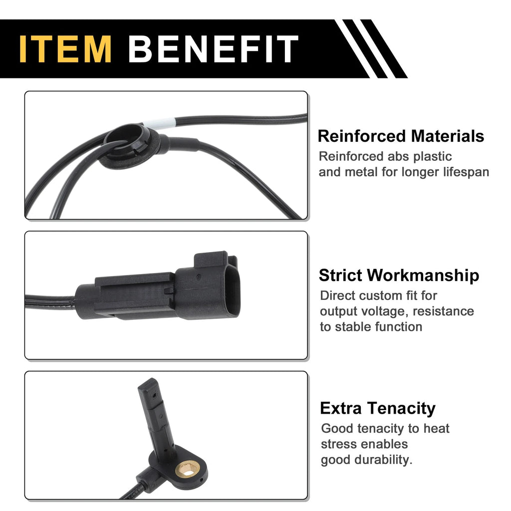ABS Wheel Speed Sensor Replacement for Mitsubishi Lancer Front Left (2008–2017)