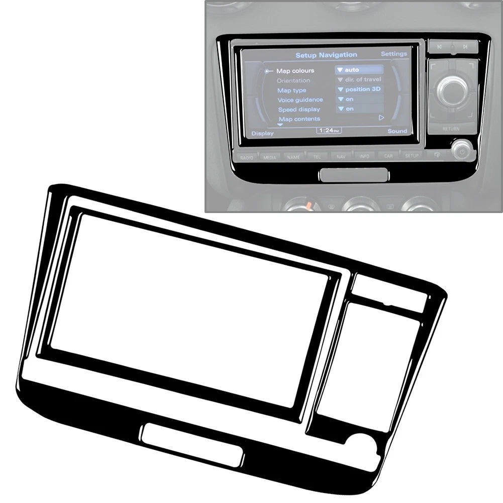 Air Conditioner CD Switch Control Panel Cover Trim for Audi TT TTS TTRS (2008–2014)