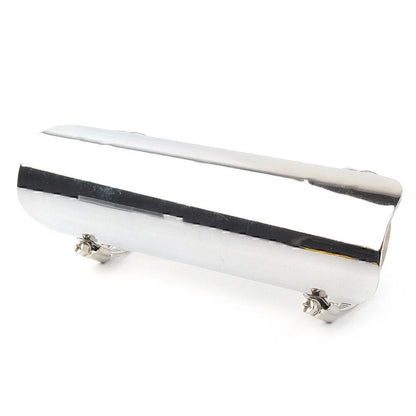 Chrome Motorcycle Exhaust Muffler Pipe Heat Shield Cover Protector For Harley
