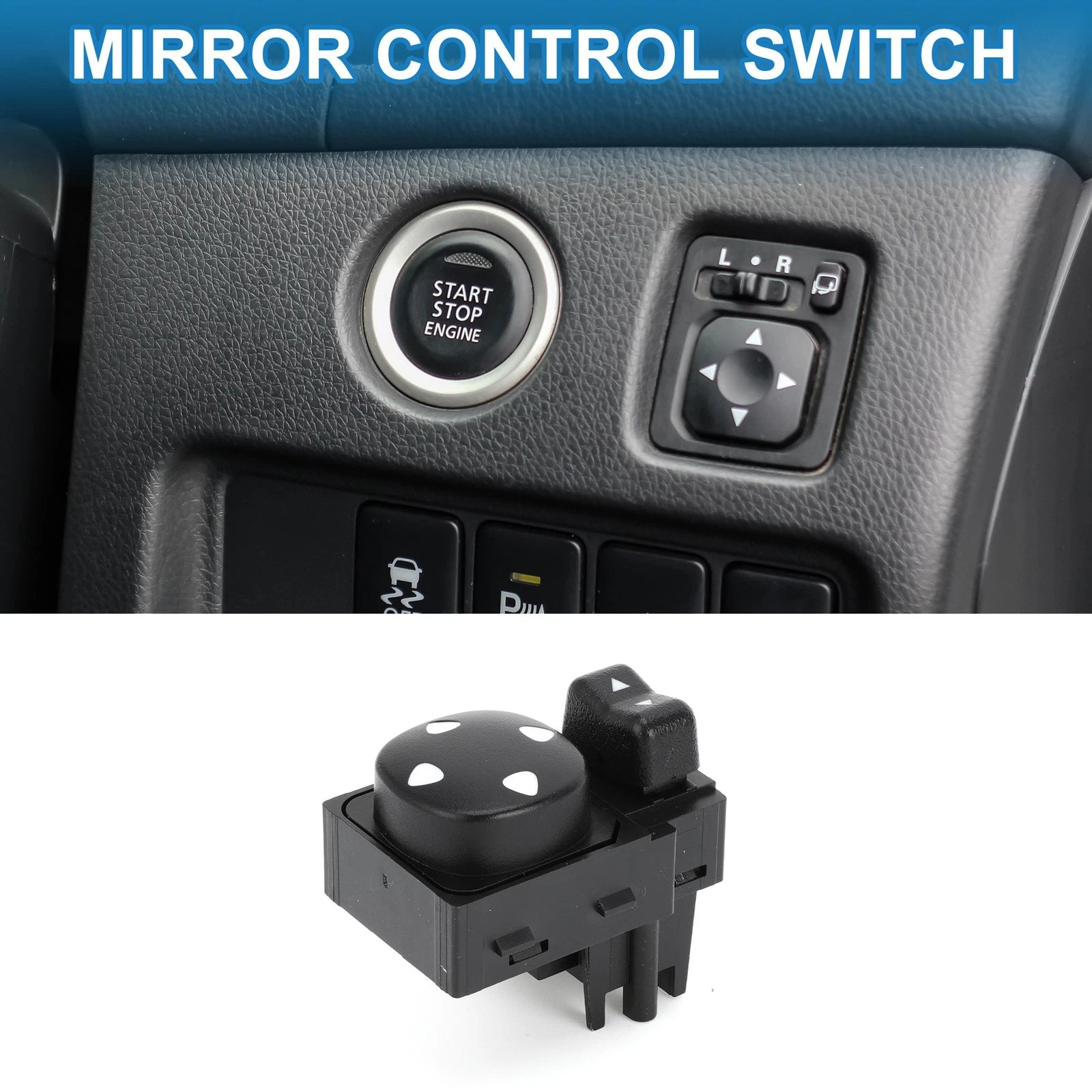 View Mirror Switch for Chevrolet Impala and S10 (2000–2010)