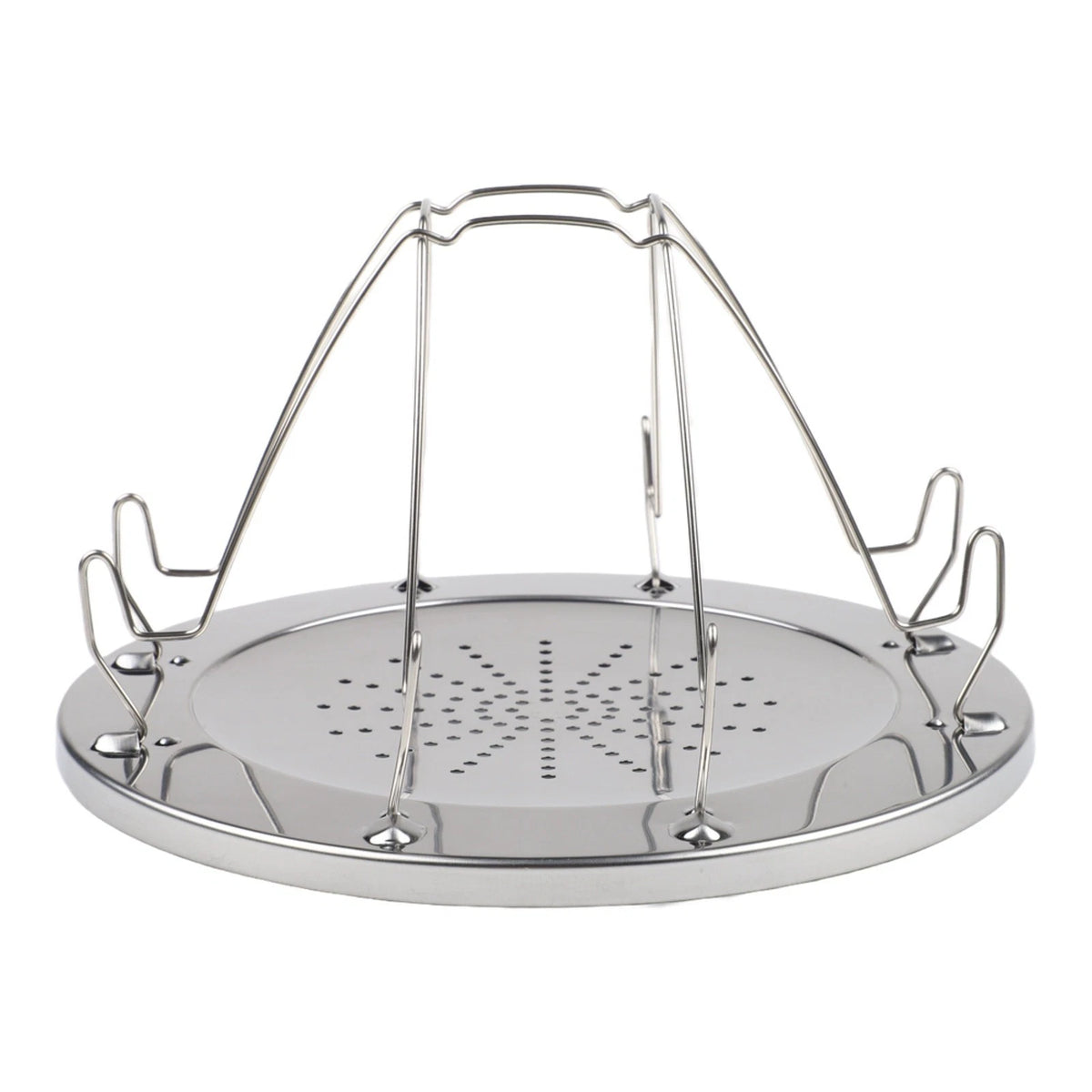 Foldable Stainless Steel Grill Rack for Portable Cooking