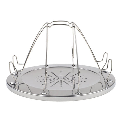 Foldable Stainless Steel Grill Rack for Portable Cooking