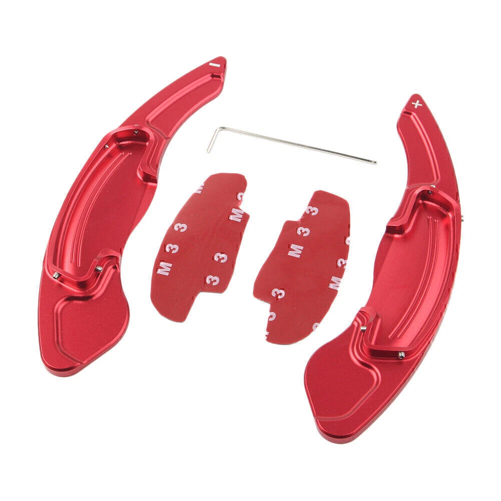 2X Red Steering Wheel Shift Paddle Extensions for Honda Accord (2014–2019)