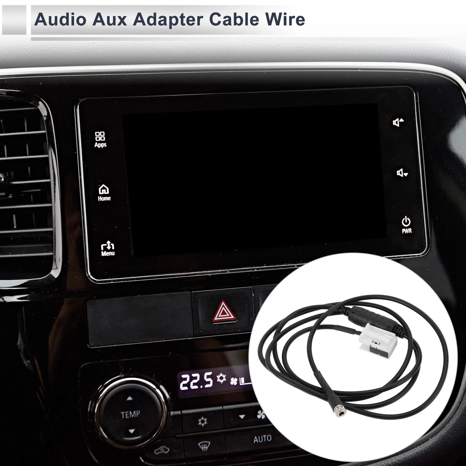 Aux Audio Adapter Cable for BMW Car Stereo Radio Wire Harness (2010–2020)