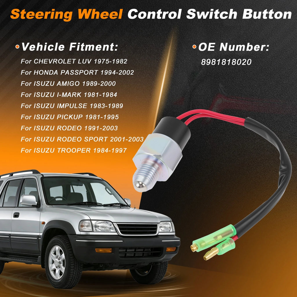 Backup Light Switch for Chevrolet LUV (1975–1982) 8981818020