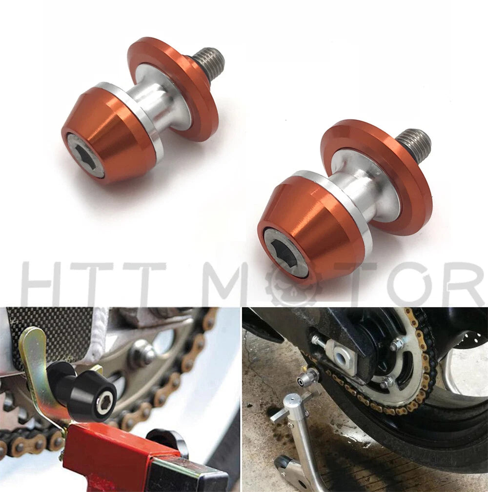 CNC Swingarm Spools Sliders for Universal Motorcycle (10mm)