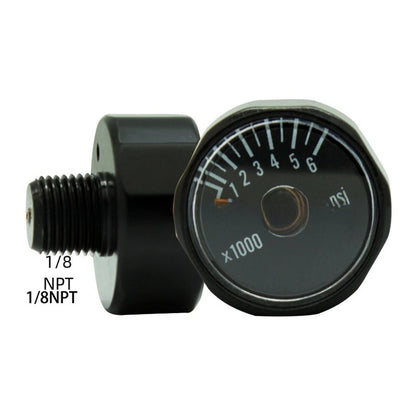 Air Pressure Gauge 18 NPT 3000psi 6000psi for Accurate Reading