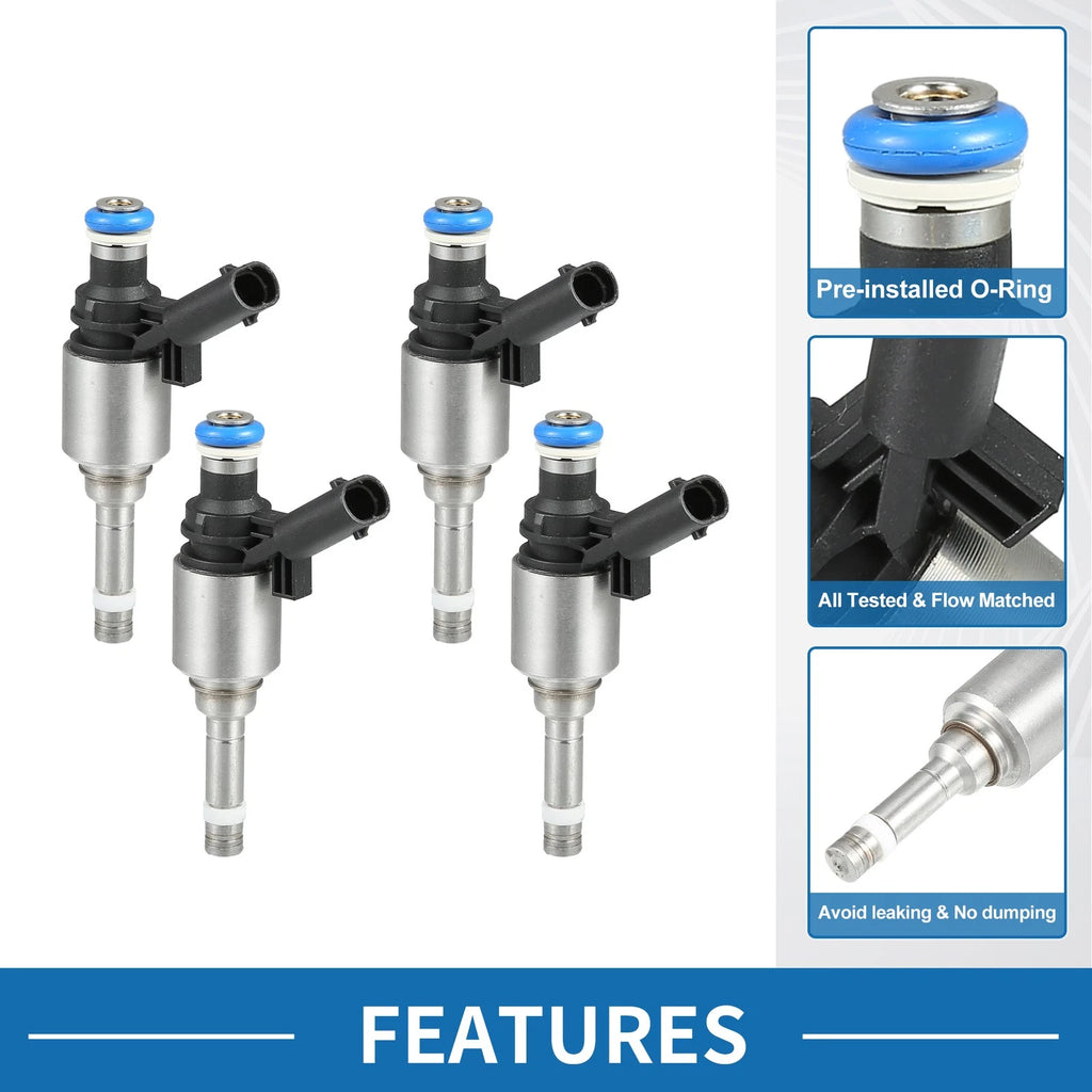 Fuel Injector Replacement Set for VW Passat B6 B7 Saloon 2.0 TFSI (2005–2014)