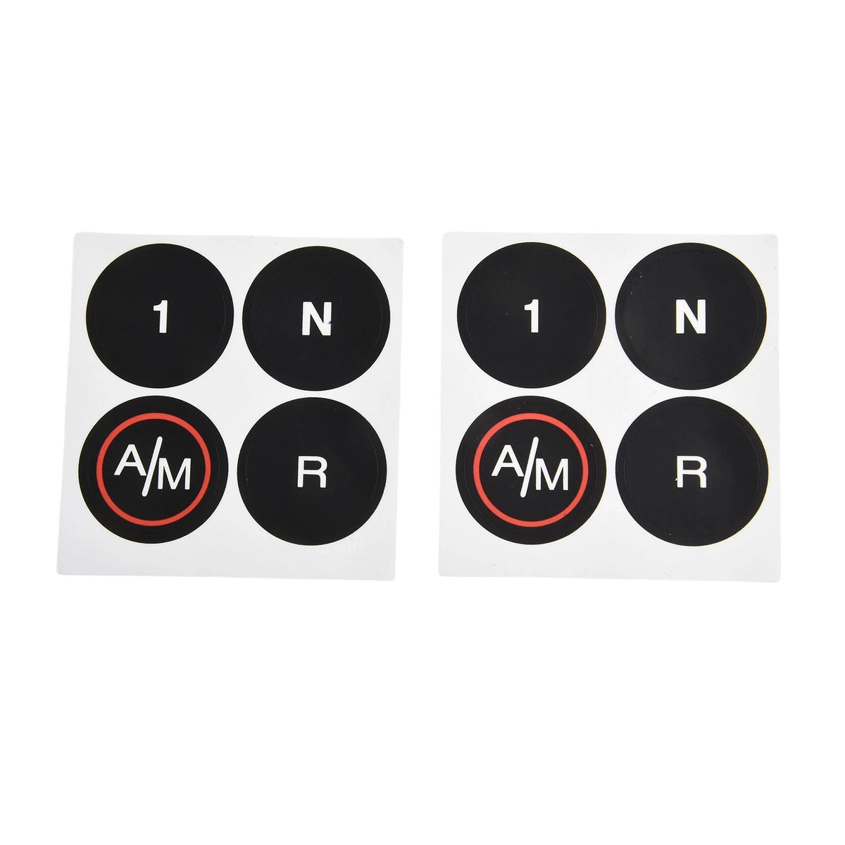 Button Decal Stickers for FIAT 500 (2007–2023) MTA Gearbox Control Cells