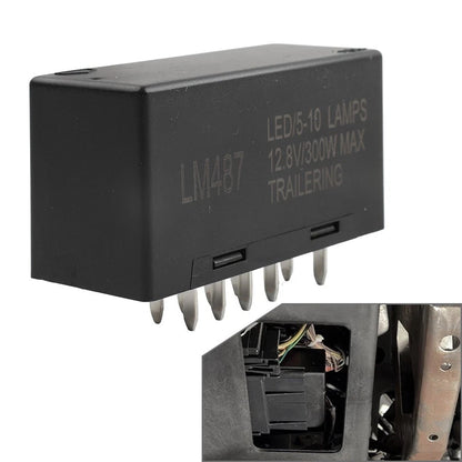 10-Pin LED Flasher Relay Turn Signal For Chevrolet Silverado 2003-2006 LM487