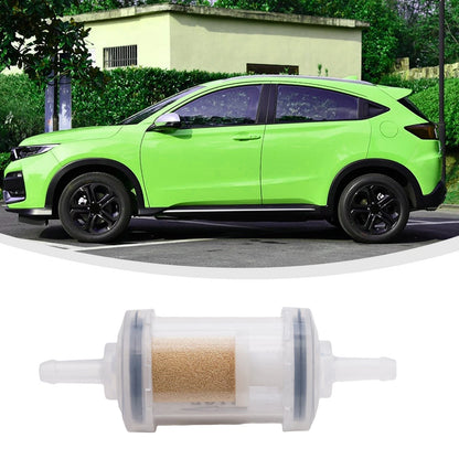 Fuel Filter for Inline Car (1pcs, 86x28mm, ABS Plastic, Copper)