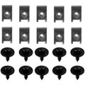 20PCS Hex Head Tapping Socket Bolt Screw Clip for BMW Undertray Splash Guard