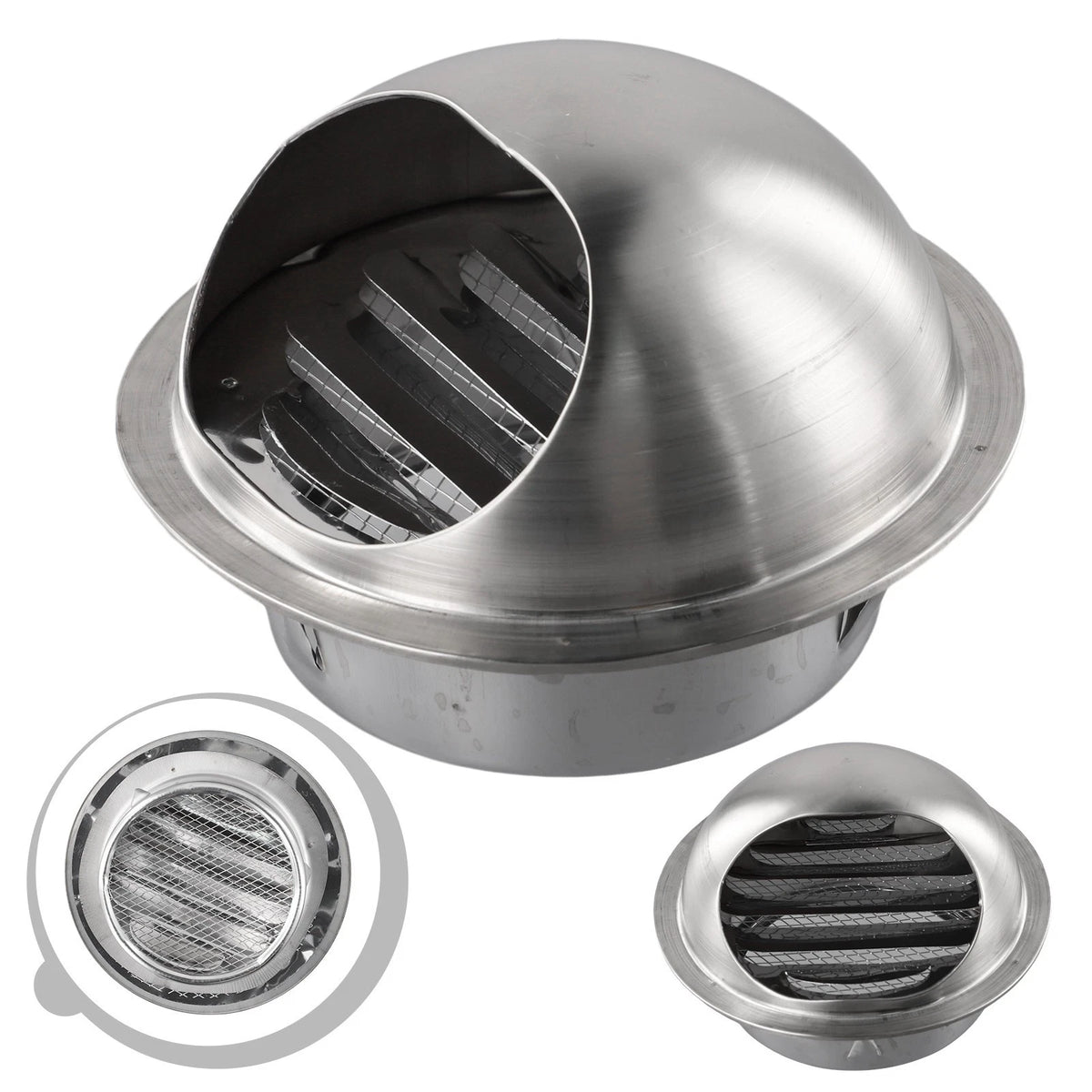 Circular Stainless Steel Air Vent Grille Covers for