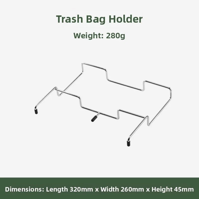Portable Hanging Trash Bag Holder for Camping (2023)