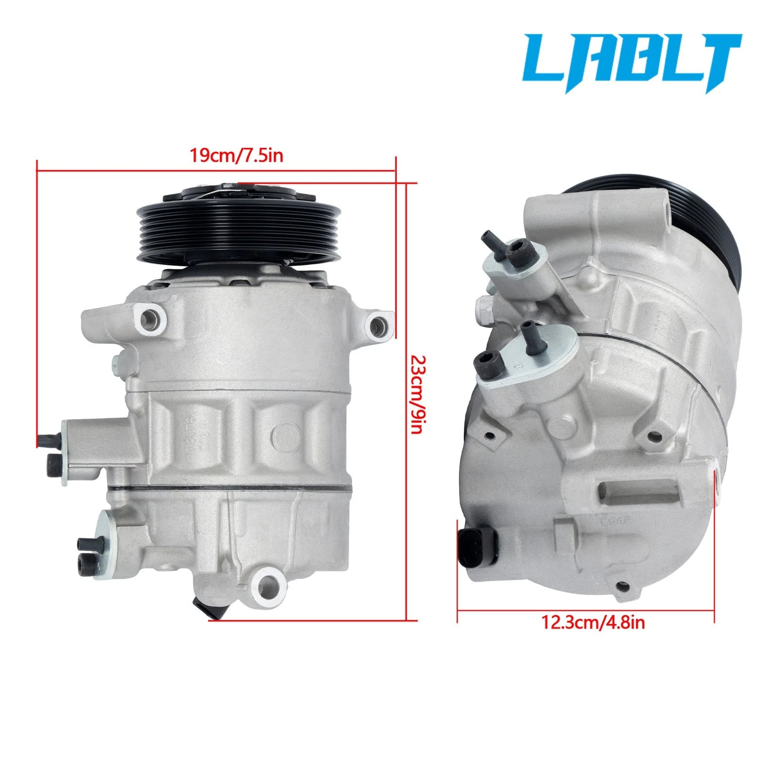 A/C Compressor with Clutch for Audi Q3 2.0L (2015–2018), TT (2008–2014) CO 11269C
