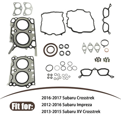 Engine Head Gasket Set for Subaru XV Crosstrek 2.0L DOHC FB20 (2012–2017) HS55074