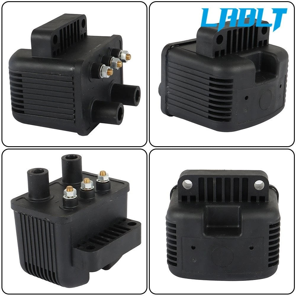 Single Fire Ignition Coil Kit for Harley Davidson Evo Big XL (1970–2003)