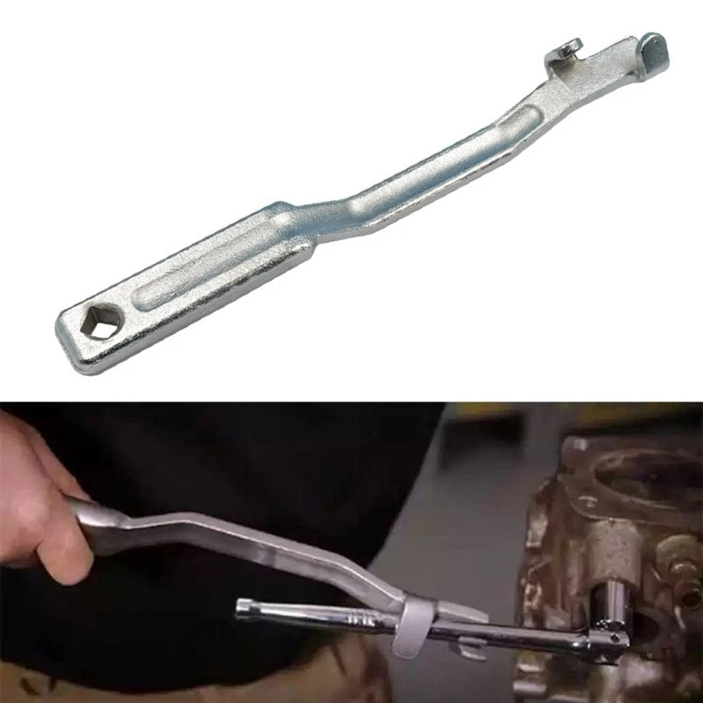 Compact Lever Arm Extension Wrench Tool for Adjustable Torque Wrench Fit