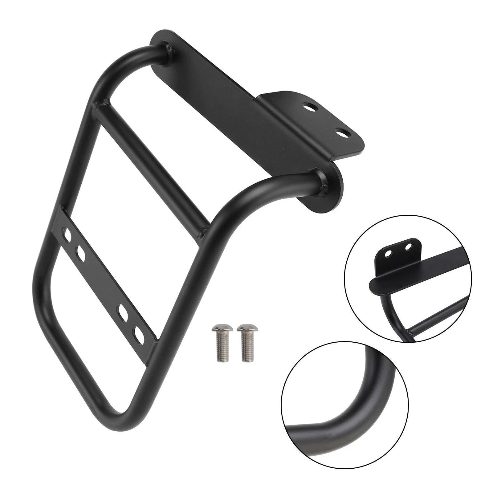 Luggage Rack Side Saddle Bag Mount Bracket Left for Vitpilen Svartpilen 125 (2019–Present)