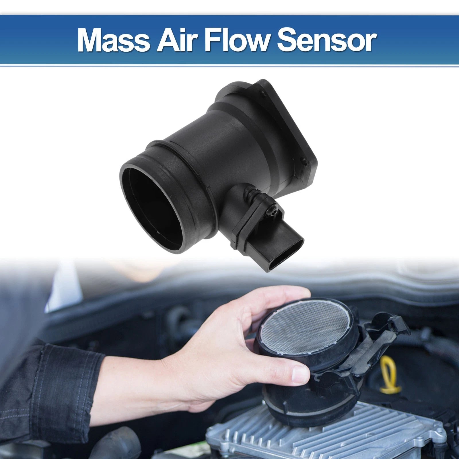 Mass Air Flow Sensor Assembly No. 06A133471X for Audi A4 (2001–2008)