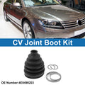 Outer CV Joint Boot Kit with Clamps for Volkswagen Phaeton (2004–2016)