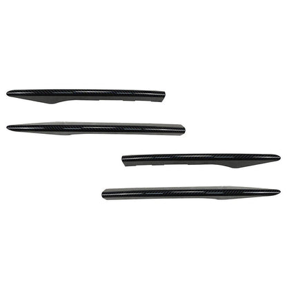 Front Fog Light Cover Trim for Mercedes Benz E Class W213 (2017–2023) Carbon