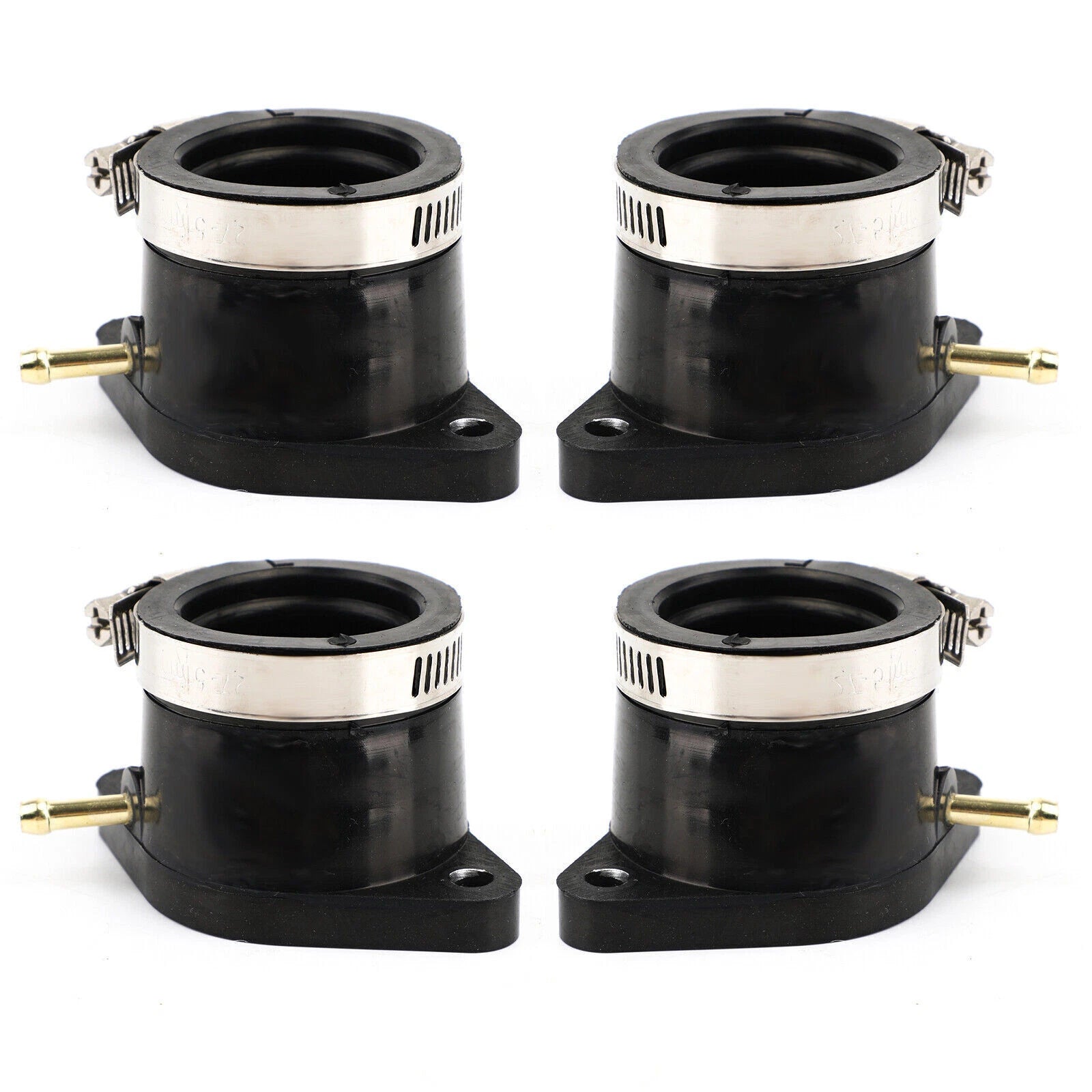 Set of 4 Carburetor Intake Manifold Boots for Yamaha XJ650 Maxim XJ750 Seca (1981–1983)