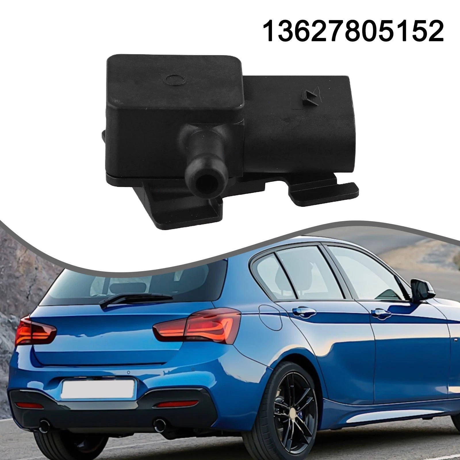 Exhaust Pressure Sensor for BMW Series 1, 3, 5 (2004–2013)
