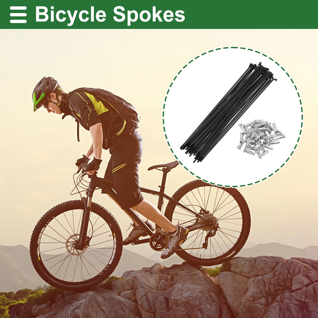 Bicycle Spokes Nipple Replacement Set 14G for Universal Fit (2000–2025)
