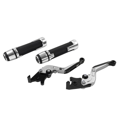 CNC Brake Clutch Levers Set for Honda CBR600RR CBR954RR (2003–2006) Silver